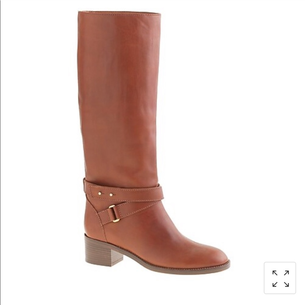 J. Crew Parker Boots Size 8 Extended Calf